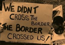 Chicano protestors