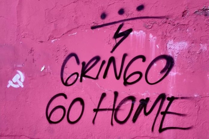 Graffiti in Oaxaca