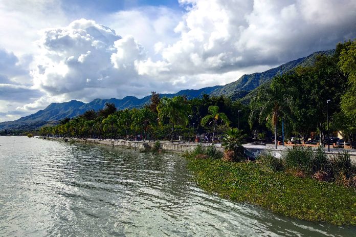 Lake Chapala viewed from Ajijic