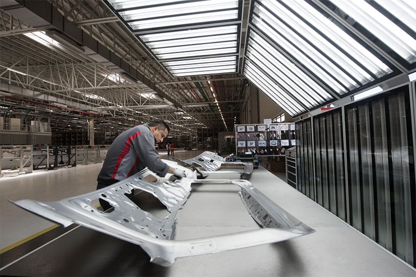 Audi plant in Mexico